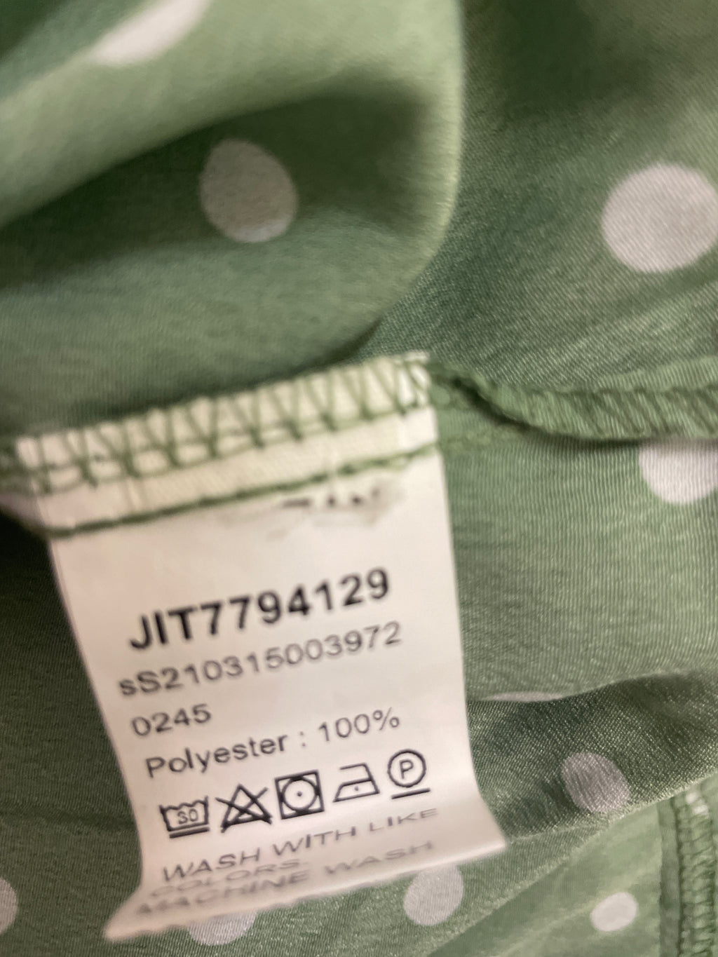 Rubynee Vintage y2k hot round neck green polka dot sleeveless midi dress