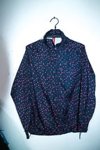 Vintage Denim & Co. women black Polka dot waterproof hoodie UK10 |L31W21|SKU 6667