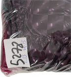 Faux Fur Feather Boa Handbag in Burgundy &amp; Pink | One Size L13 W13 SKU 5278