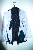 Vintage Denim & Co. women black Polka dot waterproof hoodie UK10 |L31W21|SKU 6667