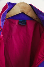 Vintage Reliable pink hooded rain coat size XL
