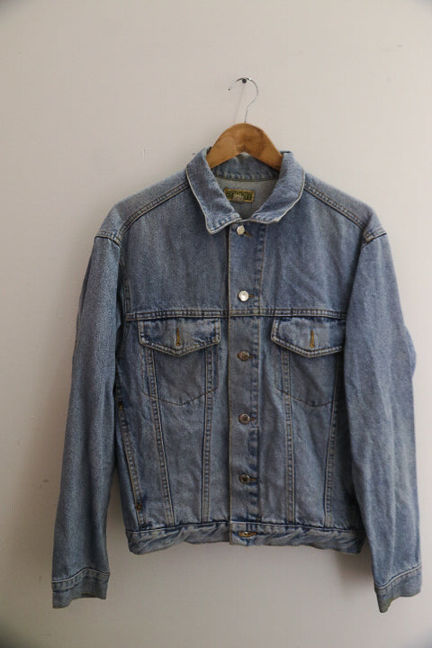Vintage Esprit denim blue womens medium jacket