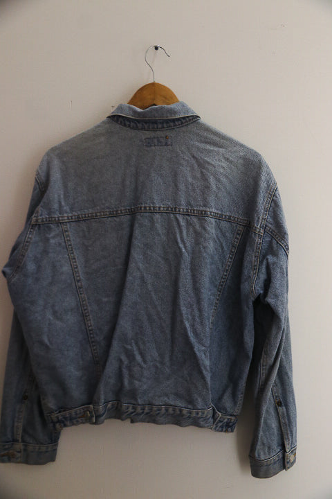 Vintage Esprit denim blue womens medium jacket
