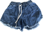 High-Waisted Guess Denim Blue Shorts | Women’s XS W22 L3 SKU 5280