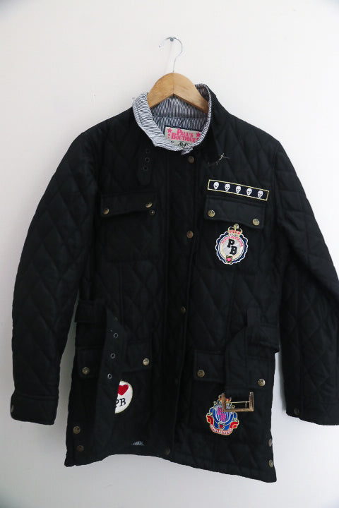 Vintage Black Paul's Boutique Padded large Jacket