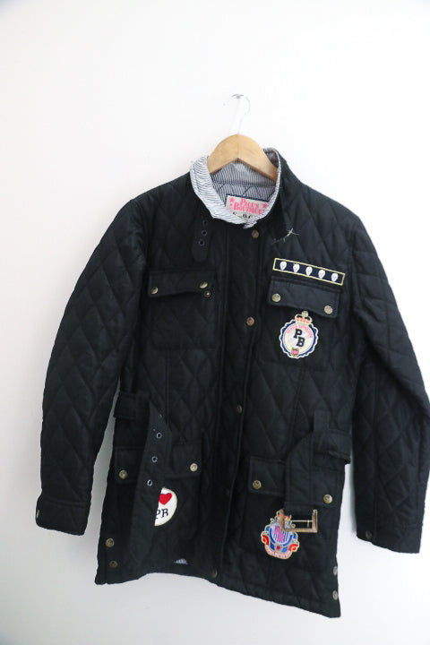 Vintage Black Paul's Boutique Padded large Jacket