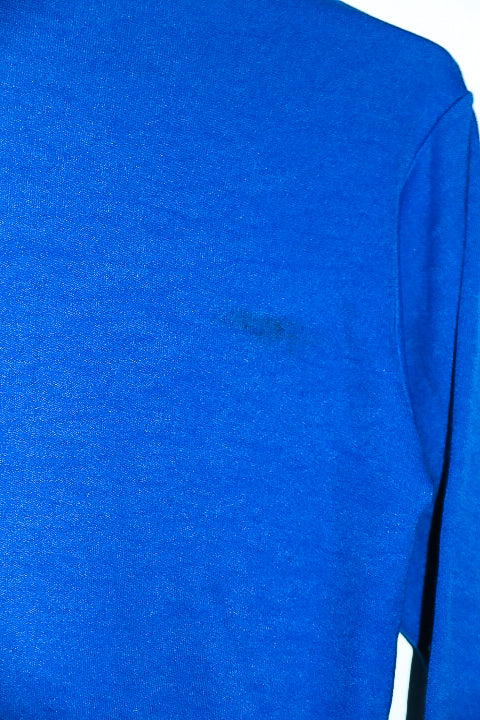 Vintage women blue & red colorblock full zip high neck jacket in XS|L24 W16|SKU 6668