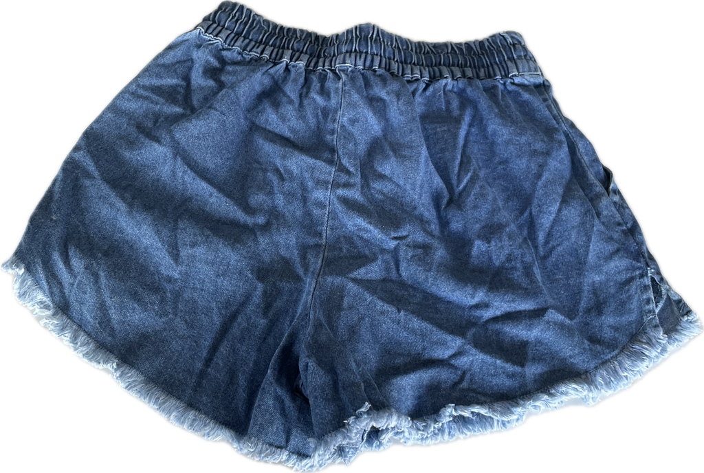 High-Waisted Guess Denim Blue Shorts | Women’s XS W22 L3 SKU 5280