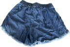 High-Waisted Guess Denim Blue Shorts | Women’s XS W22 L3 SKU 5280