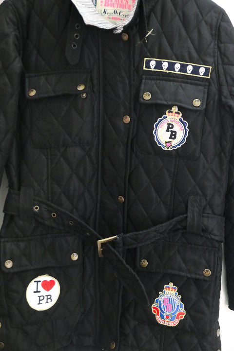 Vintage Black Paul's Boutique Padded large Jacket