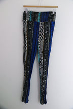 Vintage cherokee paisley print blue womens pant
