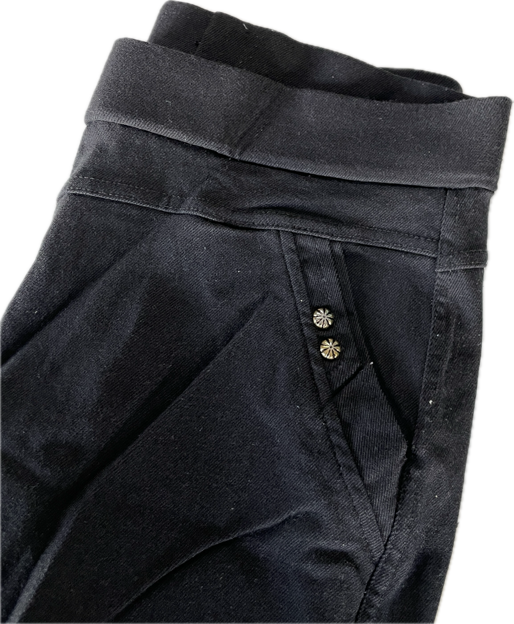 Black Slim Fit High Waist Leggings | Stretch Slim Fit Jeans W28 L25 SKU 5283