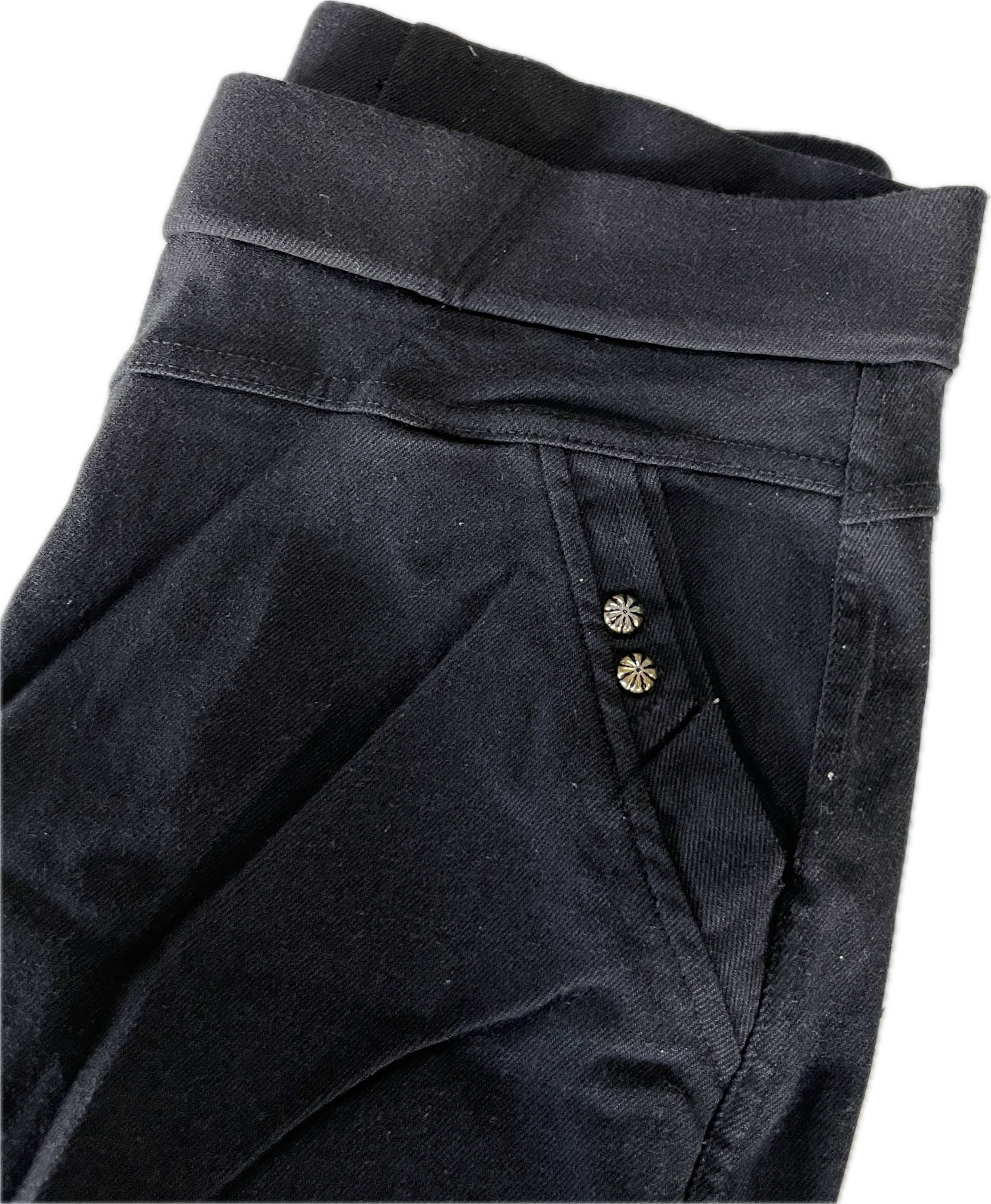 Black Slim Fit High Waist Leggings | Stretch Slim Fit Jeans W28 L25 SKU 5283