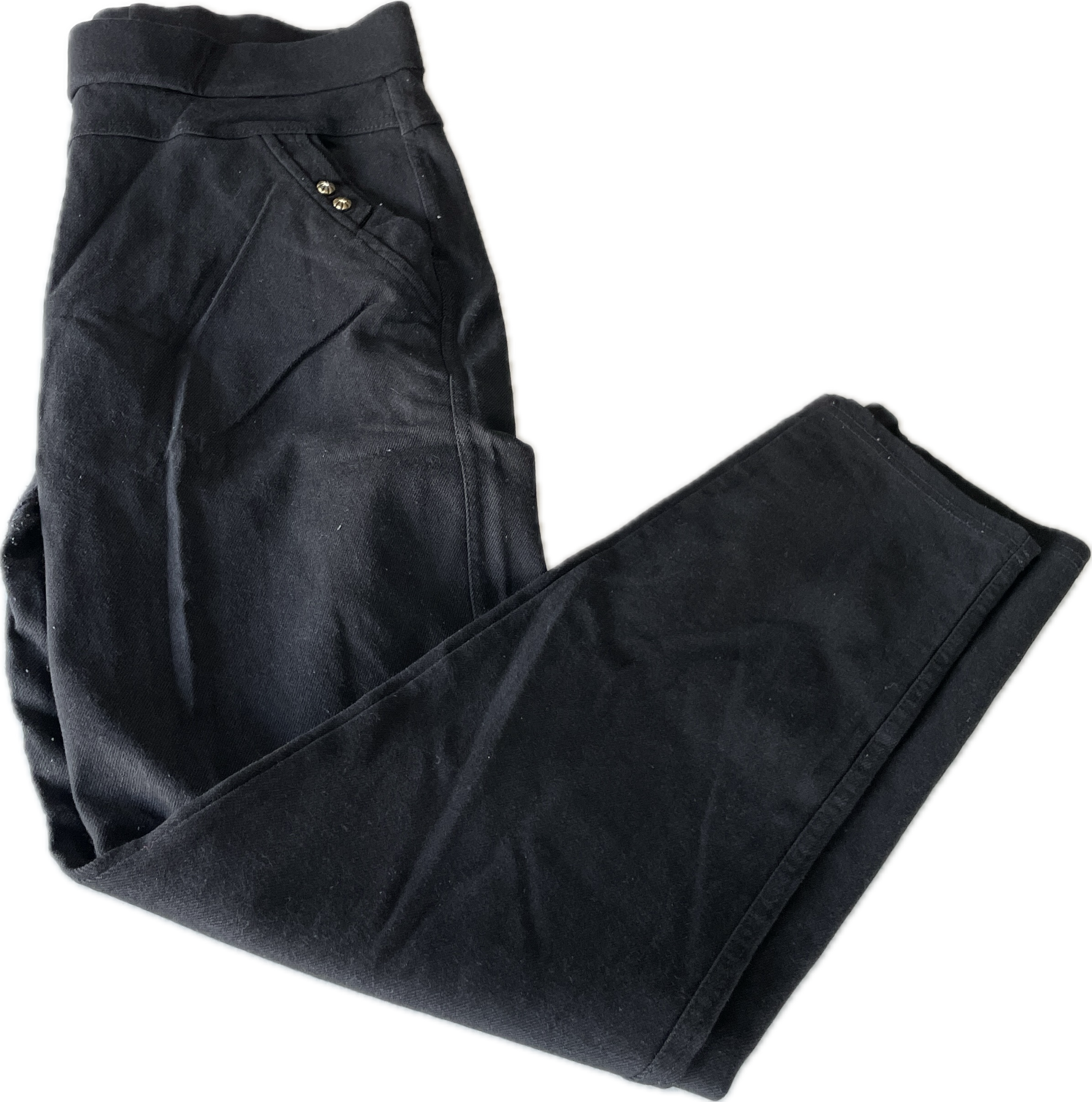 Black Slim Fit High Waist Leggings | Stretch Slim Fit Jeans W28 L25 SKU 5283