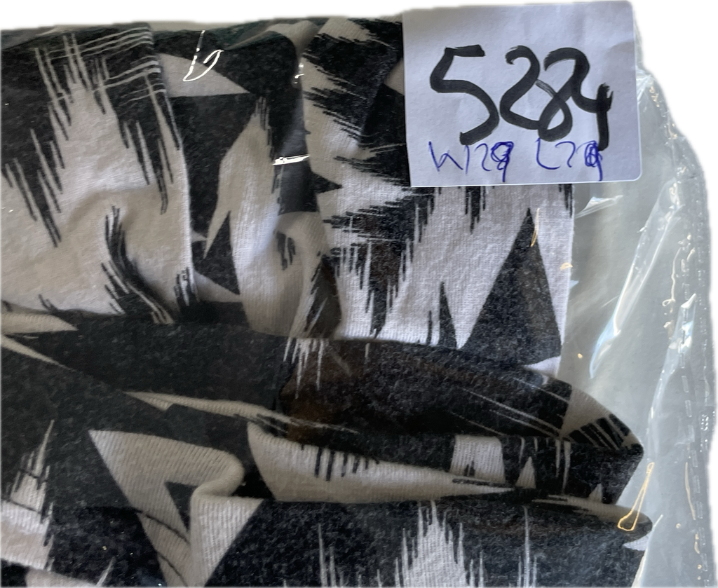 Women's Zig Zag Pants & Jumpsuits soft Leggings W 29 L 29 SKU 5284