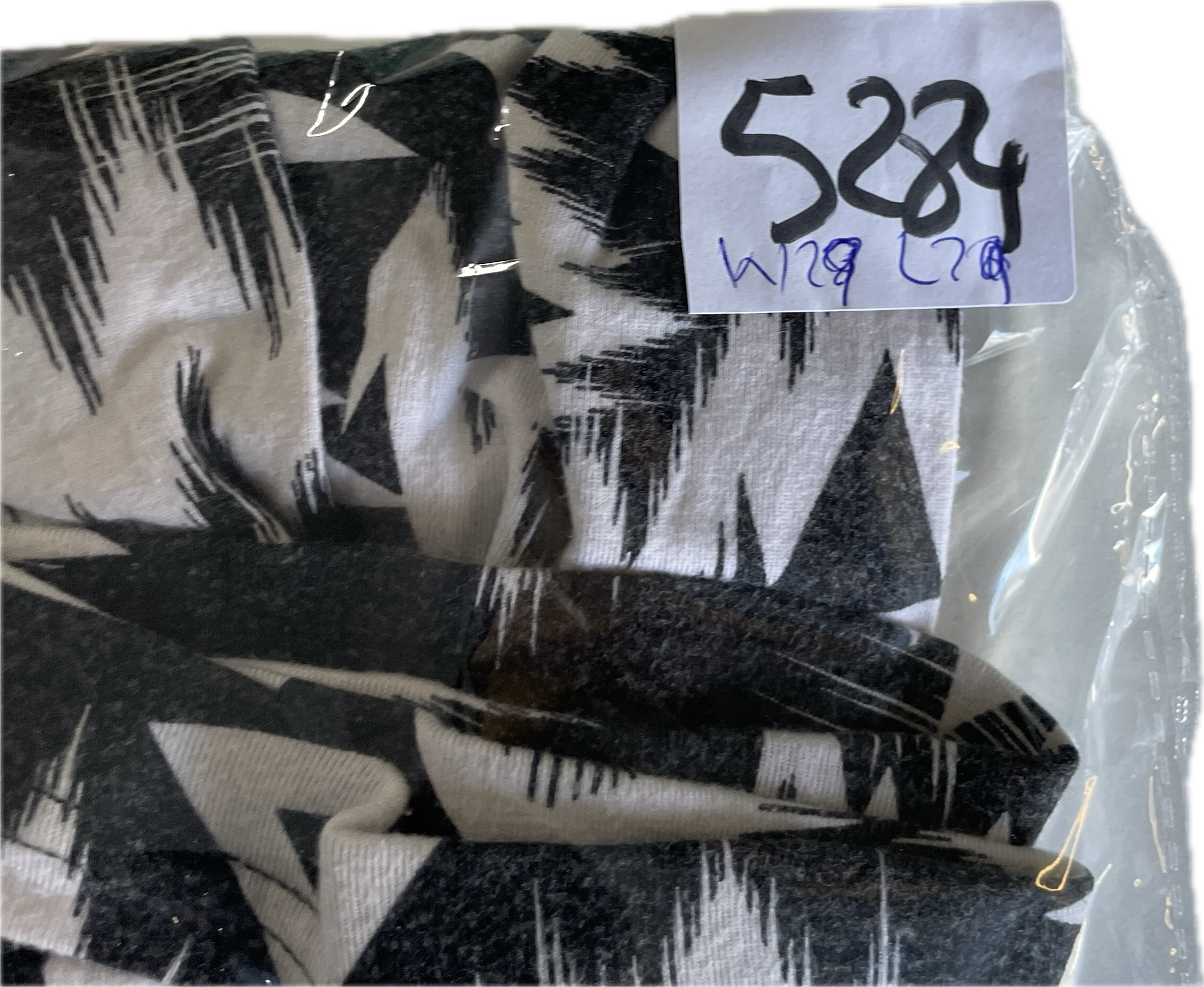 Women's Zig Zag Pants & Jumpsuits soft Leggings W 29 L 29 SKU 5284