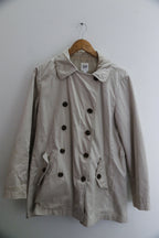vintage GAP Beige womens medium trench coat