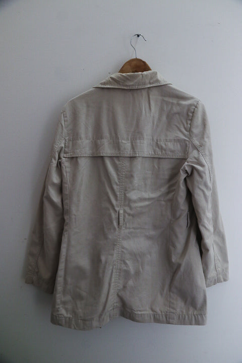 vintage GAP Beige womens medium trench coat