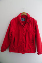 Vintage mens Arctic storm red waterproof medium jacket