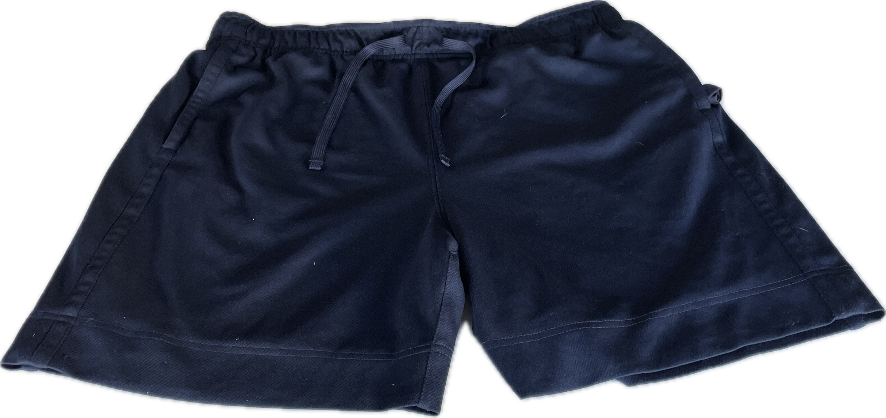 Fleece Navy Men’s Jersey Shorts W33/34 L6 | Comfortable Activewear SKU 5287