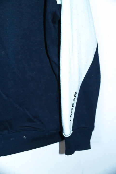 Vintage unisex LA Gear black & white colorblock full zip hoodie UK 12|L26 W23|SKU 6675