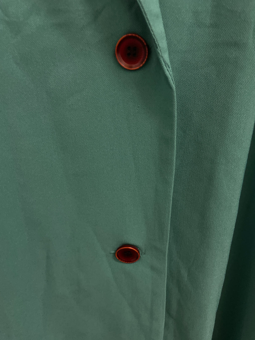 Rubynee Vintage y2k women green trench coat