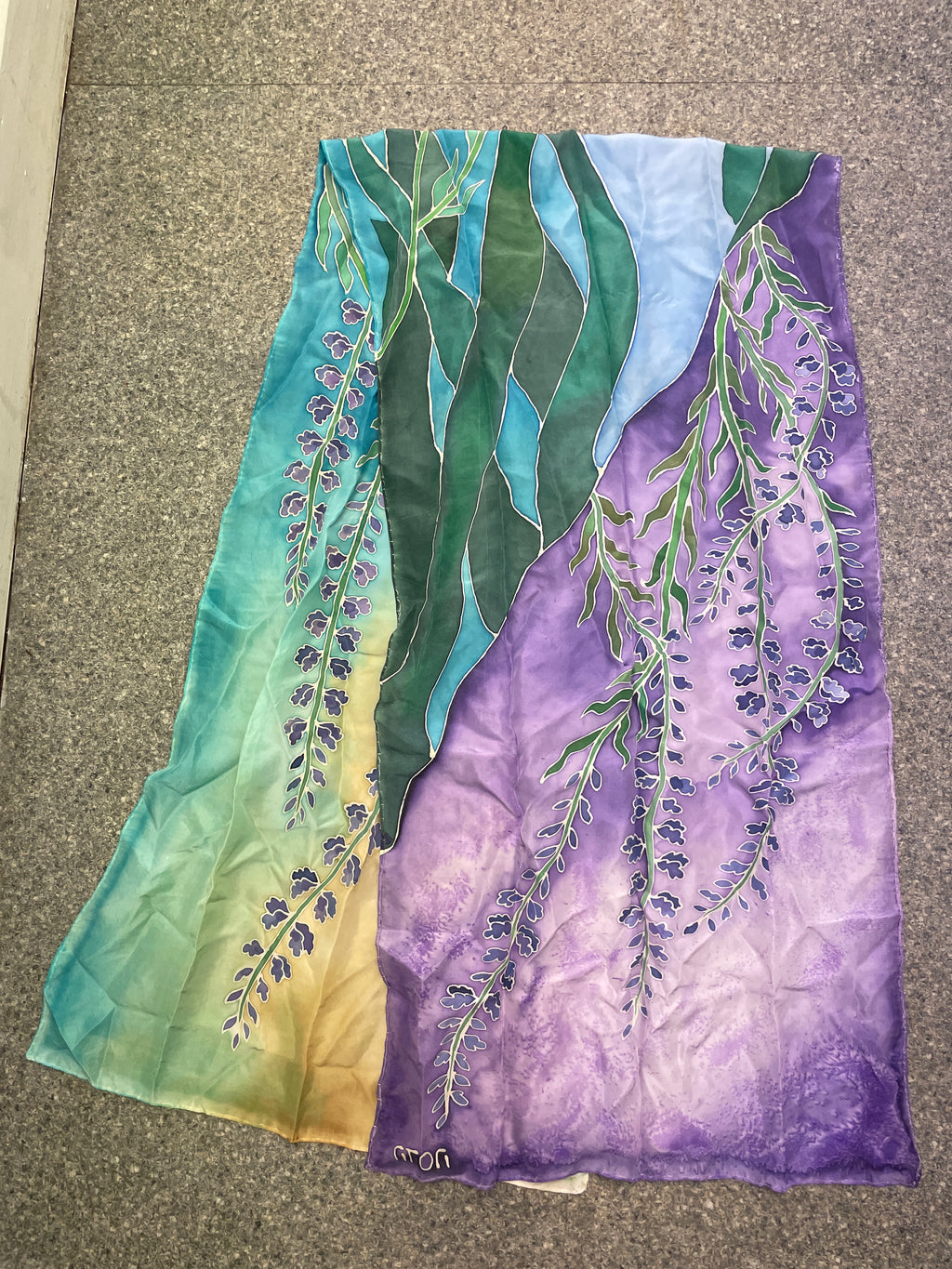 Rubynee Vintage y2k womens multi color scarf