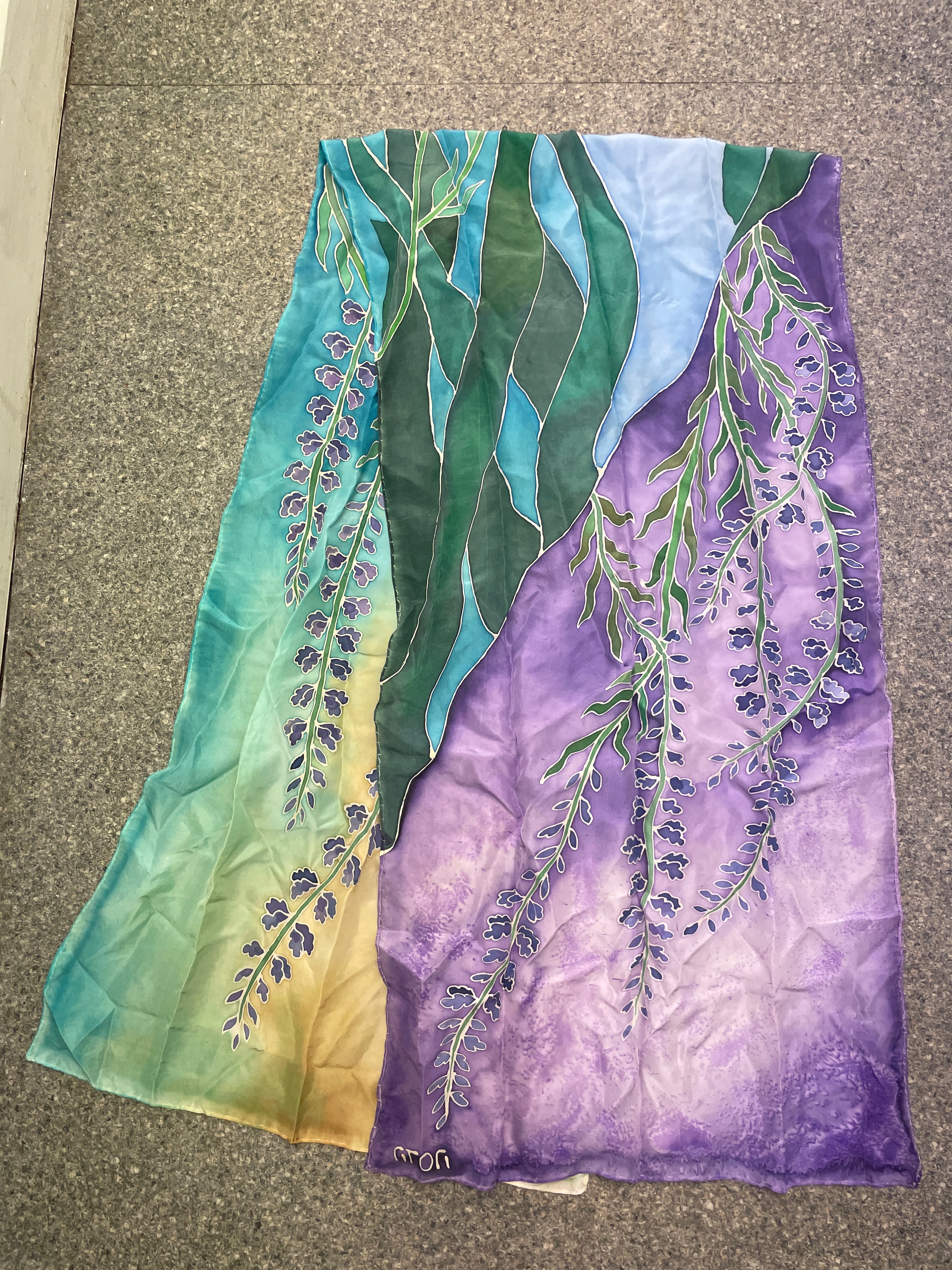 Rubynee Vintage y2k womens multi color scarf