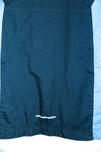 Vintage women Adidas navy fleece zipper high neck polyester track top L/M|L29 W19|SKU 6679