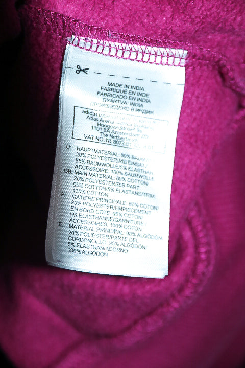 Vintage women Reebok Metallic zipper purple fleece hoodie in M|L24W20|SKU 6681