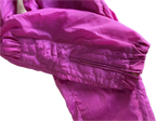 Vtg 80s 90s Sunice Women Iridescent Purple Nylon Shell Wind Pant Pockets Ski Snowboard Size S W 30 L 29 elactic pull string  SKU 5296