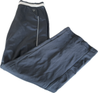 Vintage women's elastic waistband fitted tracksuit bottom in navy W 30 L 29 SKU 5299