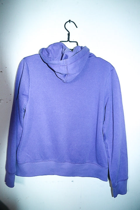 Vintage women Love my hoodie purple plastic zipper hoodie in M|L24 W23|SKU 6684