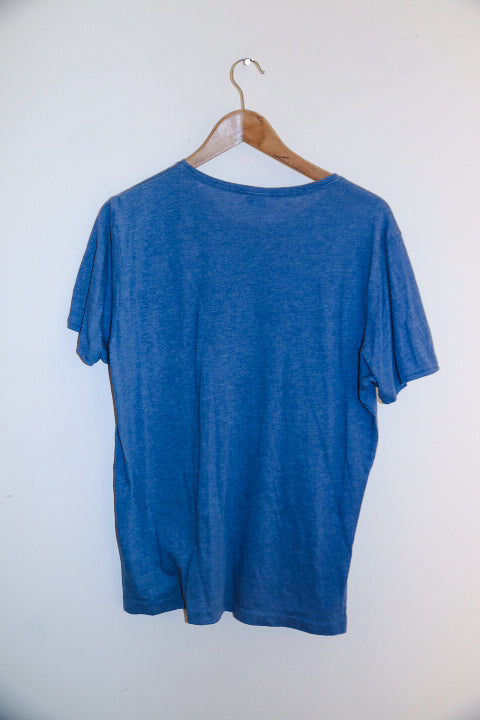 Vintage Old Navy Dc Comics Superman blue small T-Shirt For Adults