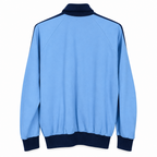 Vintage unisex Grasshopper zipper high neck blue track jacket M/L|L30 W23|SKU 6692