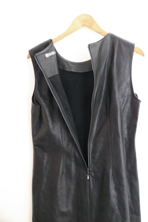 Vintage rocha john womens black mini sequin floral dress