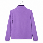 Vintage women Mystify purple fleece zipper windbreaker 90's jacket S|L27W19|SKU 6693