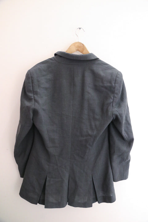 Vintage She italian womens grey large blazers