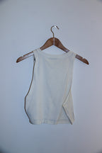 Vintage Calvin Klein XS white women's tank top
