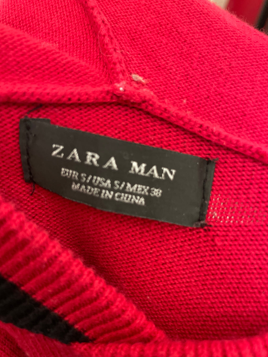 Rubynee Vintage y2k zara man red hoodie