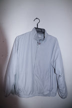 Vintage grey women Reebok full zip high neck wind breaker track top L|L28 W22|SKU 6704