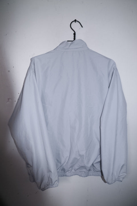 Vintage grey women Reebok full zip high neck wind breaker track top L|L28 W22|SKU 6704