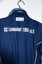 Vintage men Stanno blue full zip wind breaker track top M|L31 W21|SKU 6705
