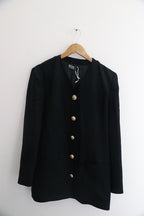 Vintage Pink black large giselle sweater blazer for women