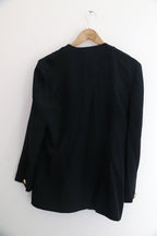 Vintage Pink black large giselle sweater blazer for women