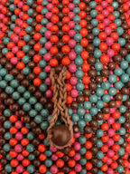 Rubynee Vintage y2k crossbody Beaded Puffin Bag - Multi