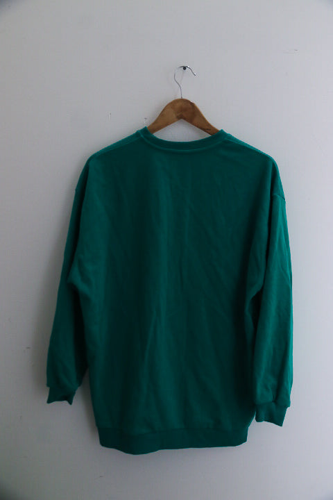 Vintage USA Miami Tennis green small sweatshirt