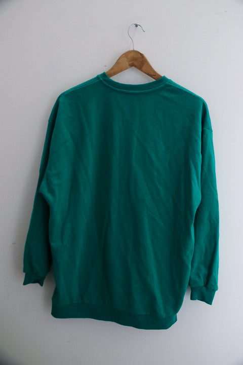 Vintage USA Miami Tennis green small sweatshirt