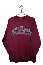 Vintage men H&M New orleans Louisiana print red sweatshirt in M|L31 W24|SKU 6710