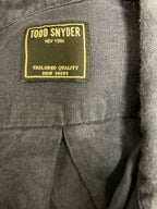 Rubynee Vintage y2k todd synder blue regular fit short sleeve shirt